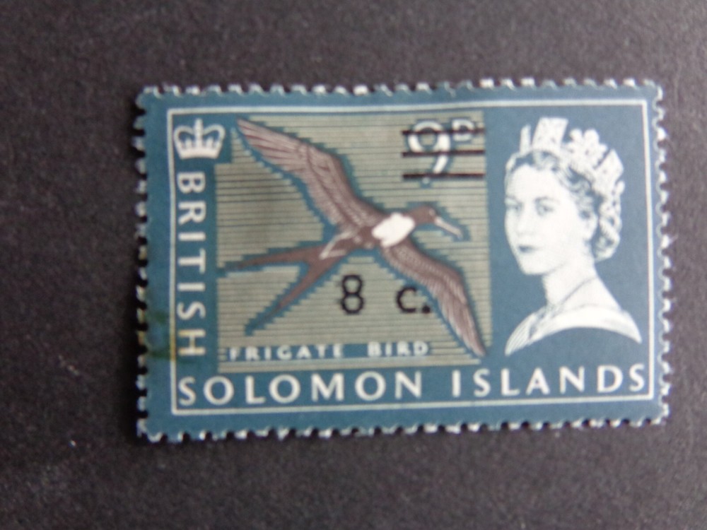 Stamp - British Solomon Islands - Sc# 135 - MLH - VF