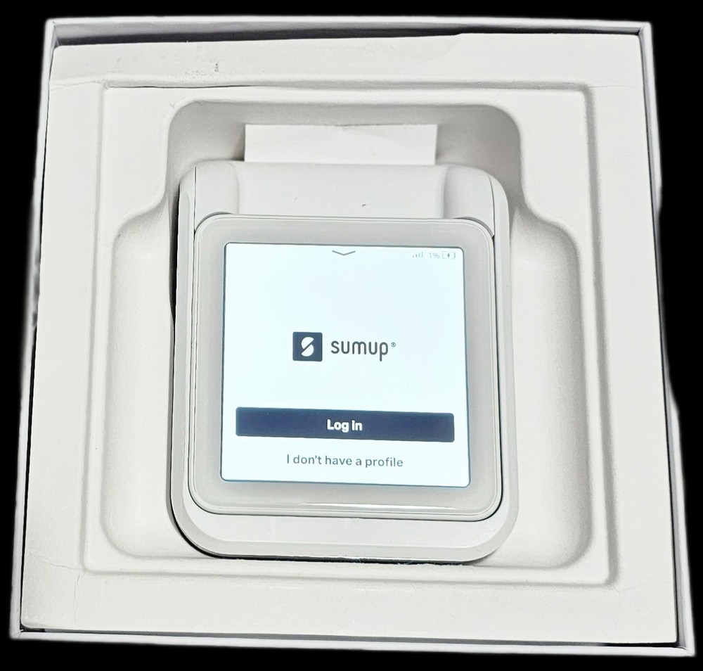 SumUp Solo + Printer Bundle - Credit Card Payment Card Reader. Full Touch-Screen