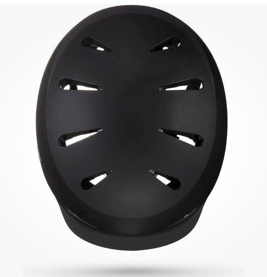 BERN Hendrix MIPS A Helmet, Rotational Impact Protection, Matte Black - Medium-