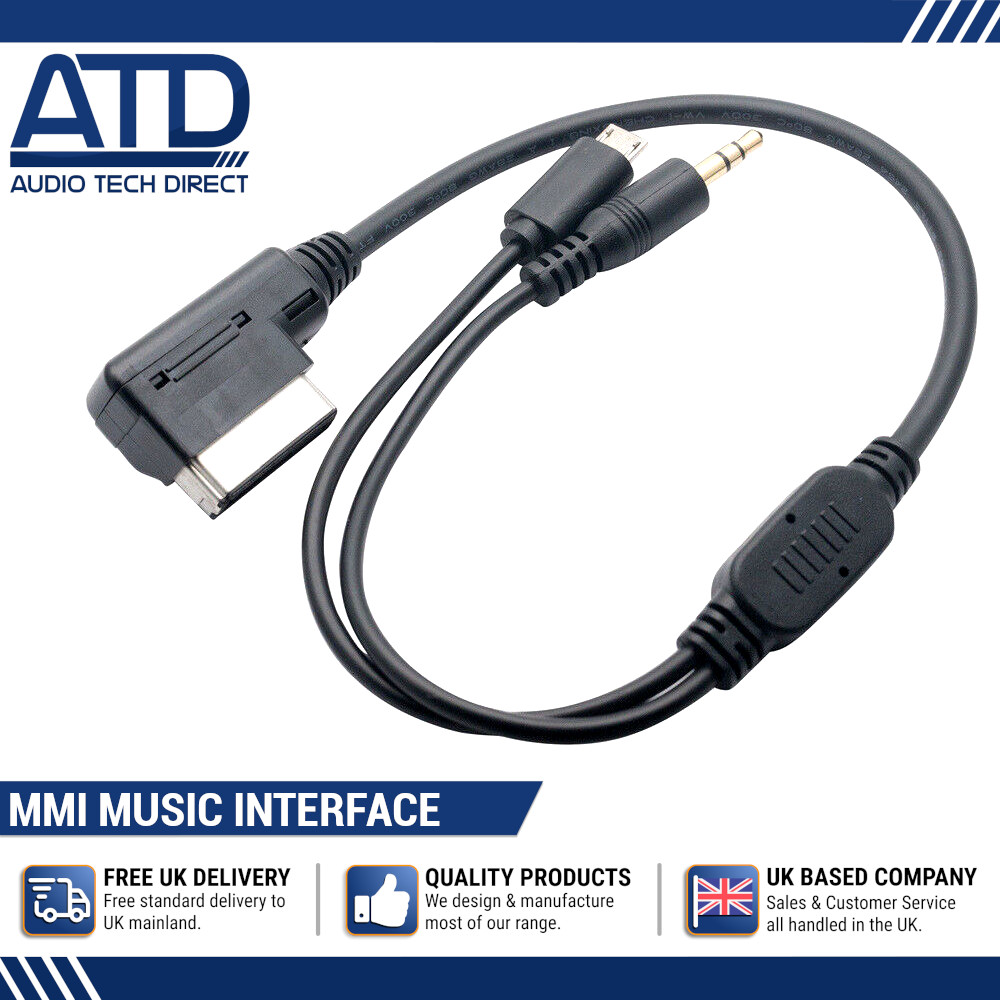 AMI MMI MUSIC INTERFACE AUX CABLE USB Charging For Android for Mercedes-Benz