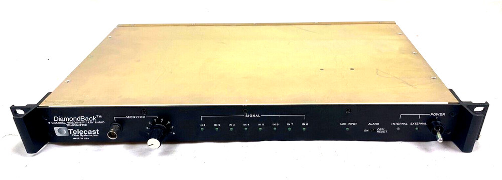 Telecast DiamondBack 8 Channel Video/Auxiliary Audio Transmitter | Pre-Owned