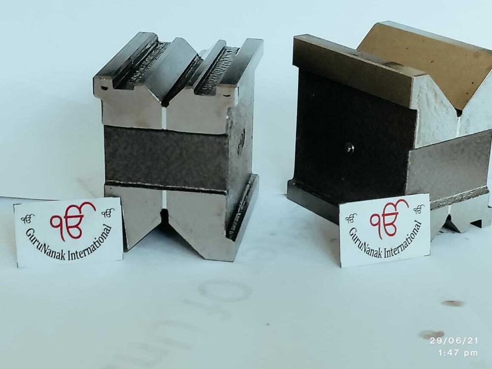 Magnetic V block Matched Pair / 1pc Both Side V Packed Precision quality export.