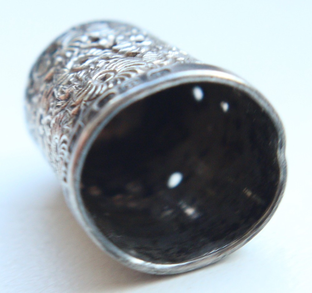 Vintage Sterling Silver Thimble 4.2 gram