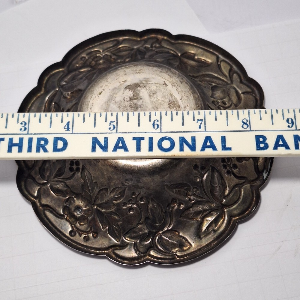 silver plate bowl