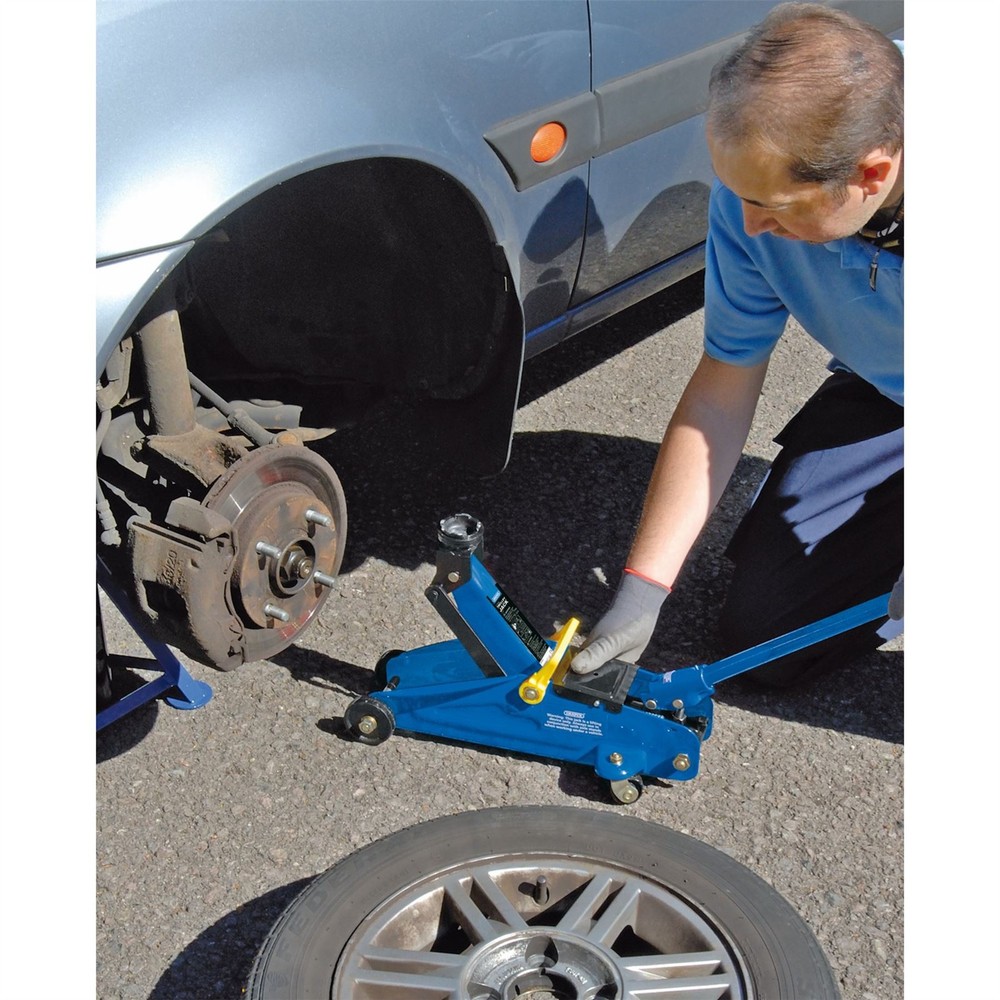 Draper 27634 Trolley Jack 2 Tonne