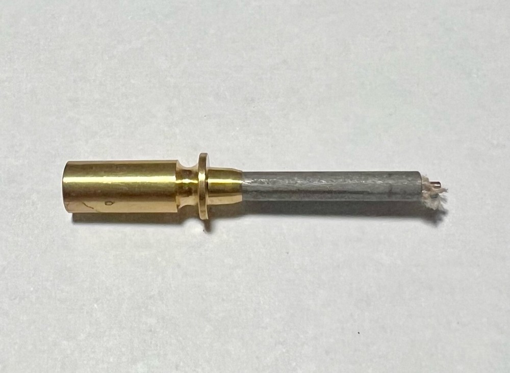 Ronson Brass Cylindrical Striker Lighter Wand - Brass Striker