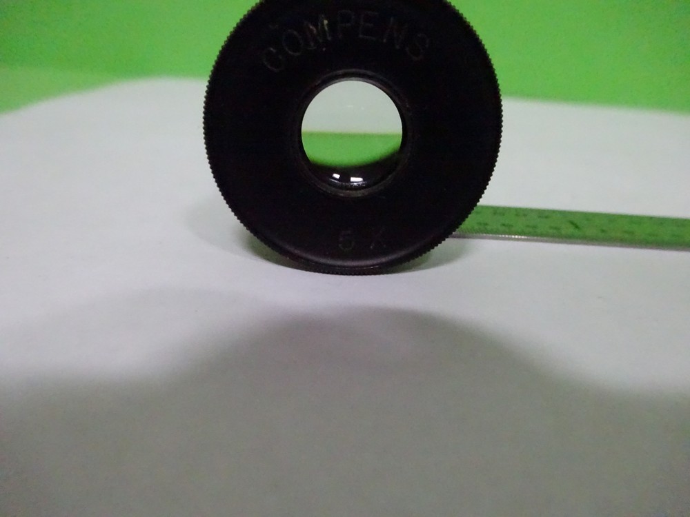 MICROSCOPE PART EYEPIECE COMPENS 5X OPTICS AS IS BIN#V7-34