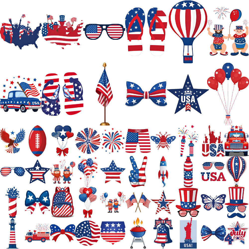 63pcs Temporary Tattoo Waterproof Long-lasting Body Stickers Star Patterns