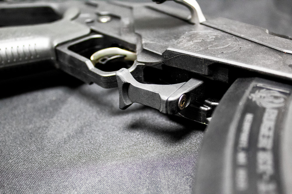 Ruger Precision Rimfire Extended Magazine Release "Whale Tail"