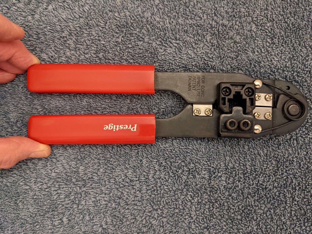 Prestige 8P8C Crimping Tool
