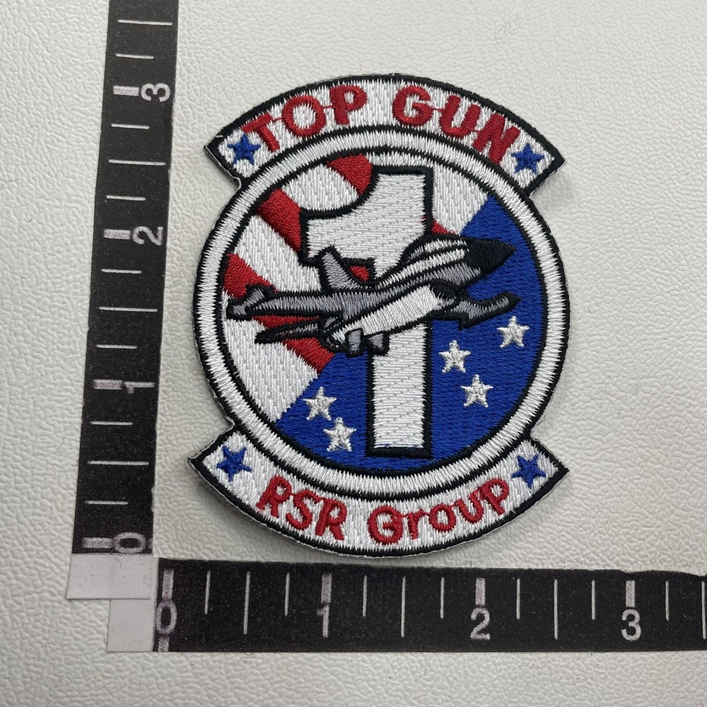 Airplane Fighter Jet TOP GUN RSR GROUP Patch 17M3