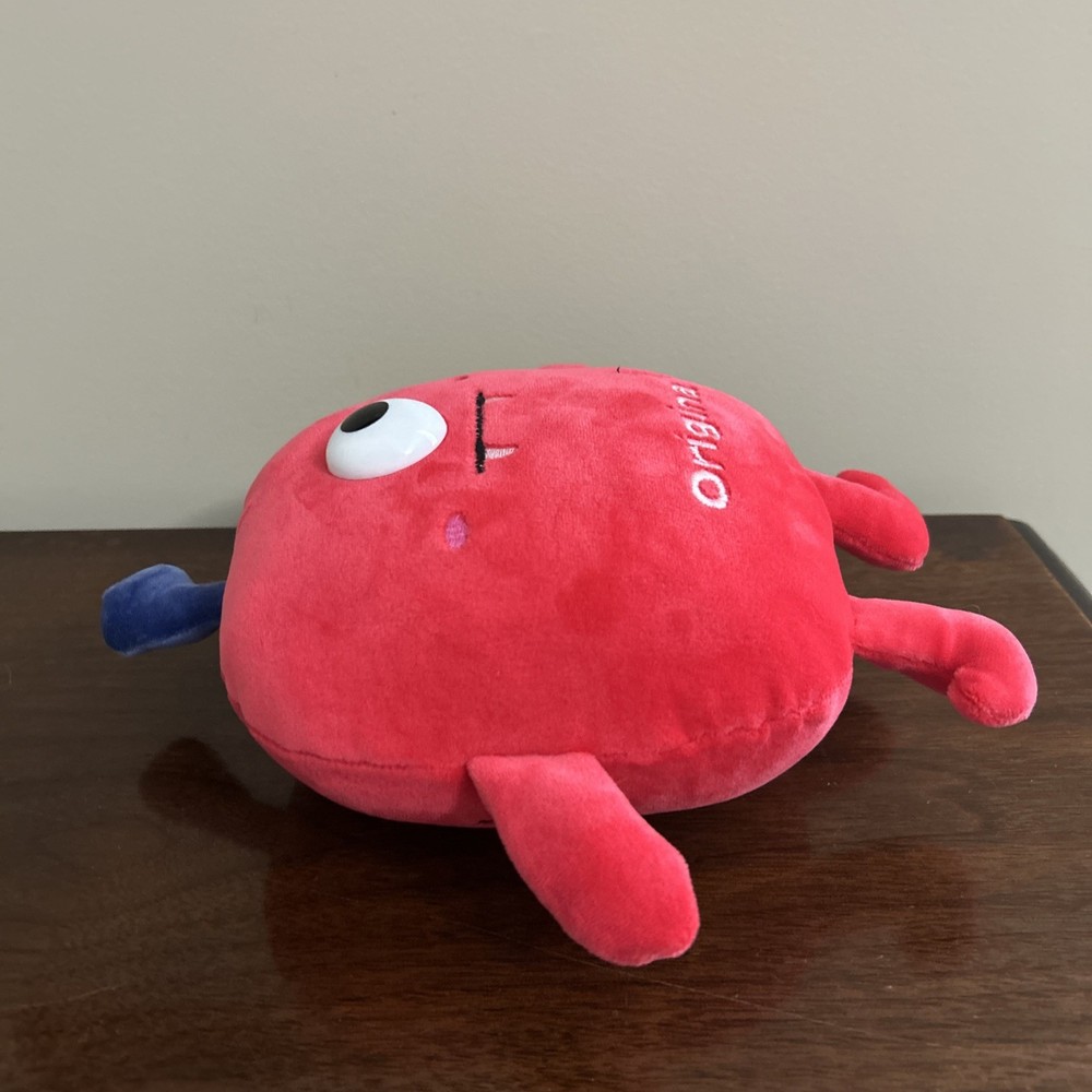 Origina IT Tech Red Beast Monster Strategy Computer Advertising Plush Cyclops