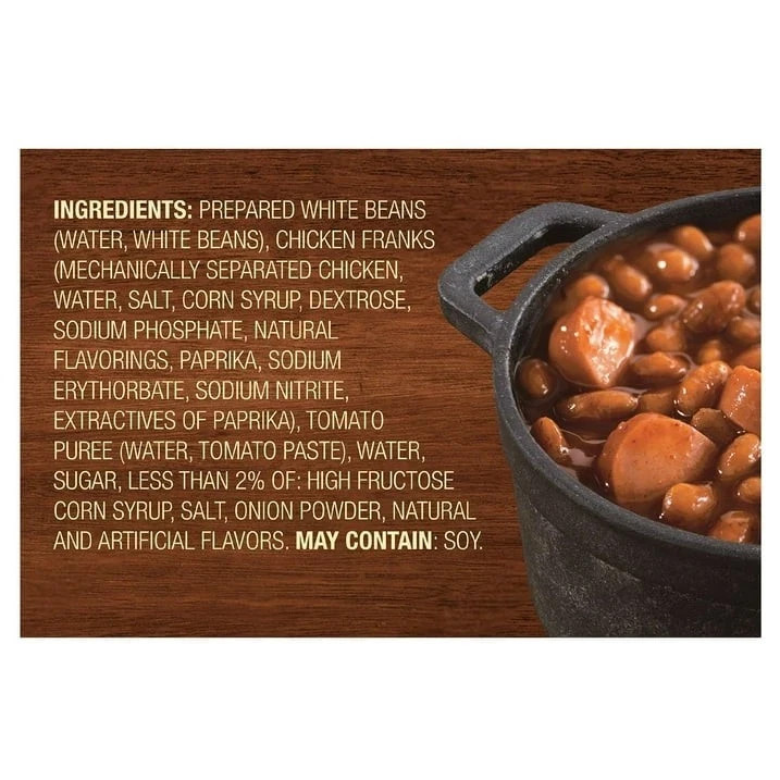 Van Camp's Beanee Weenee 7.75 oz., 12 pack. Easy Open Lid FRESH