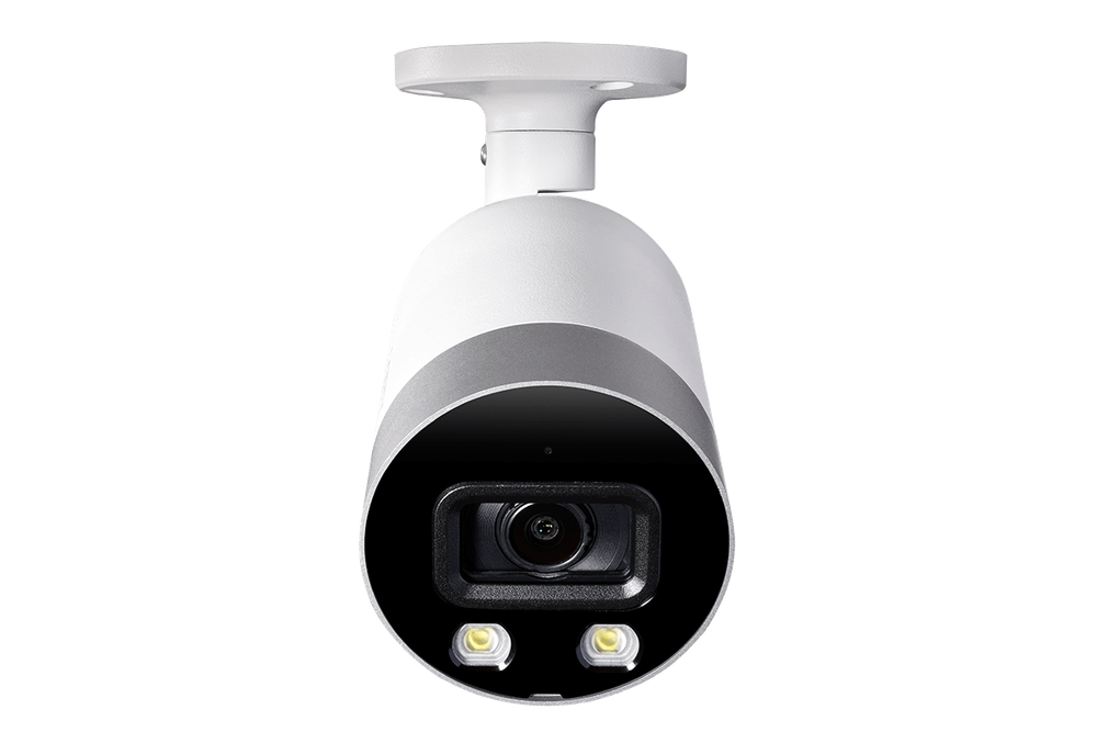Lorex E891AB 4K Ultra HD Smart Deterrence IP Camera w Color Night Vision, New