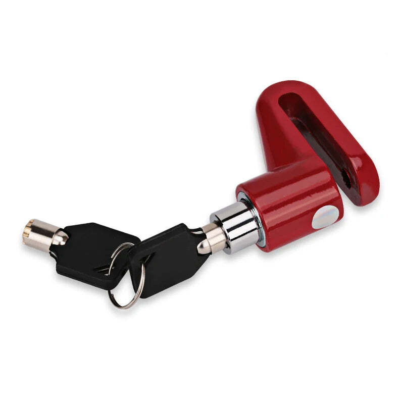Motorcycle bike lock brake disc lock disc lock black