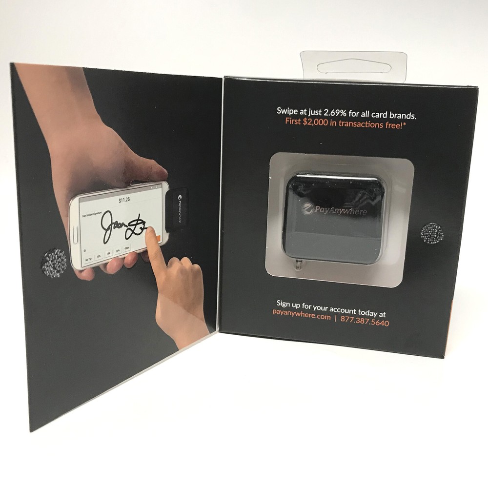 PayAnywhere Mobile Credit Card Reader w/HEAD SET JACK | Android iPhone |NIB 2015