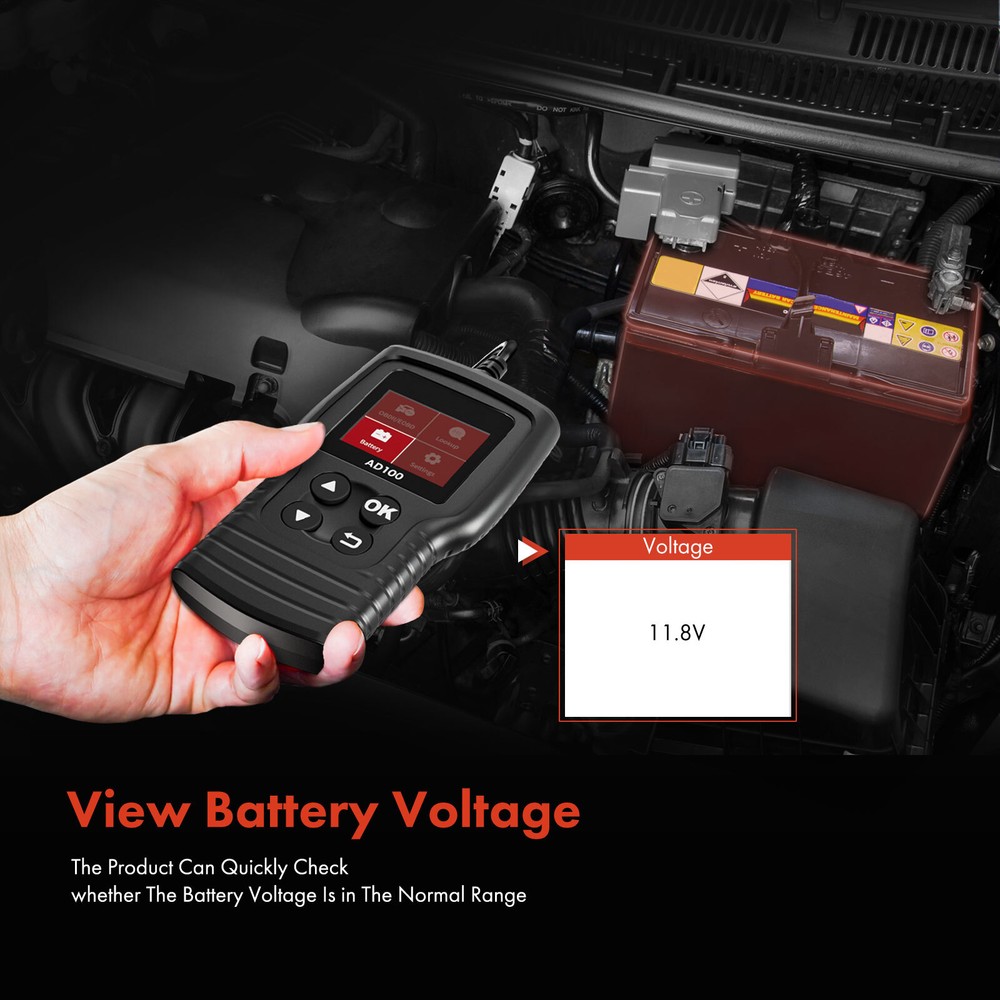 Universal OBD II Car Scanner Code Reader Check Engine Fault Diagnostic Scan Tool