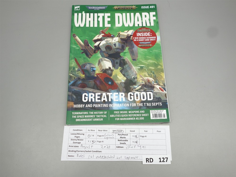 White Dwarf: #491 August 2023 (Games Workshop)