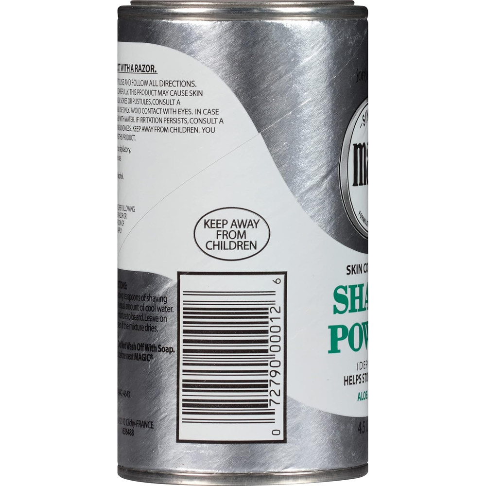 -Carson Magic Razorless Shaving for Men, Magic Skin Conditioning Shaving Powder,