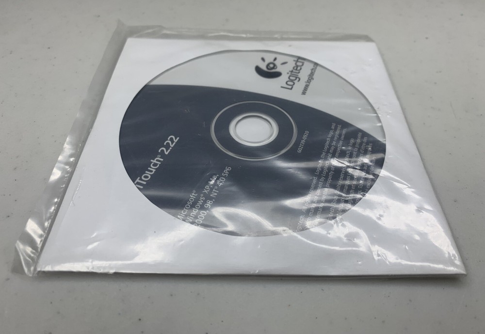 Logitech Office Pro Keyboard Desktop Computer PS/2 Setup CD And Manual