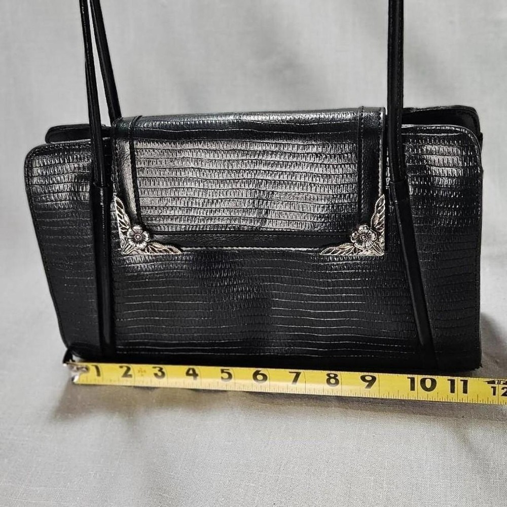 Vintage Black MC Top Handle Bag