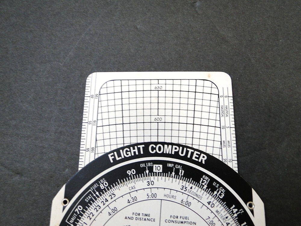 Jeppesen Slide Graphic Computer and Manual