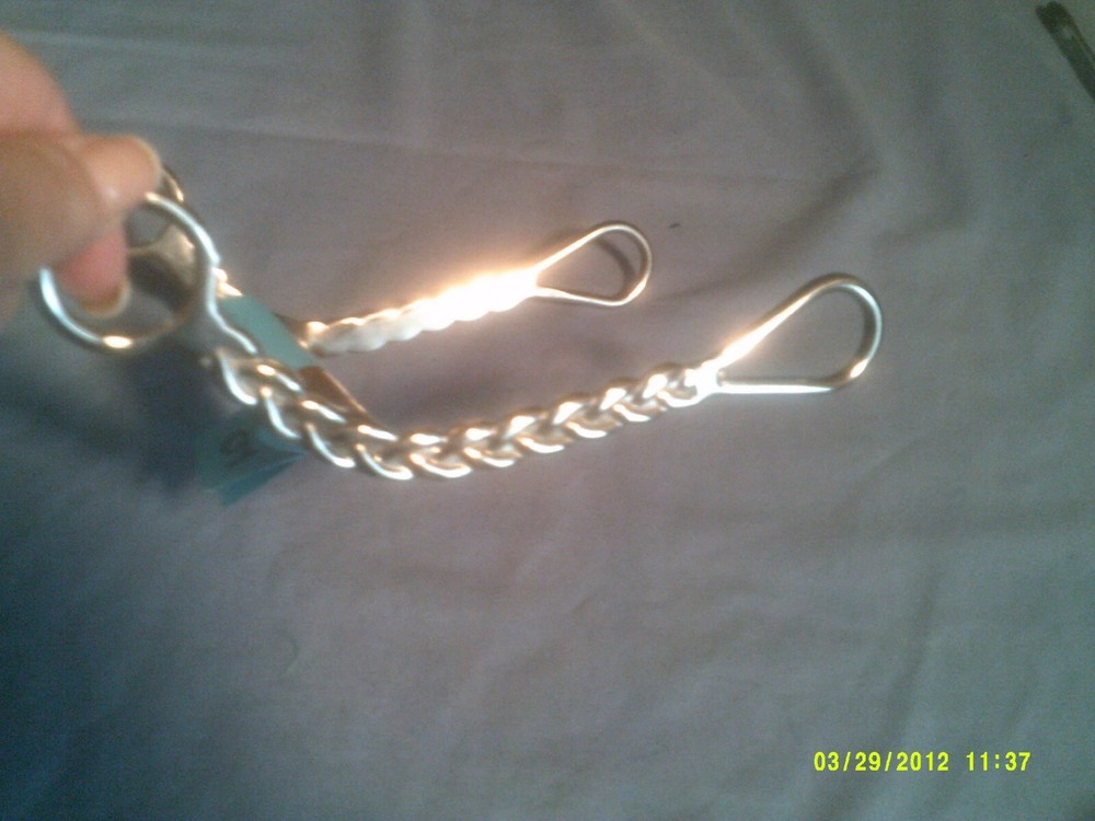 Bit Twisted Shank Medium Port 5" Copper Mouth