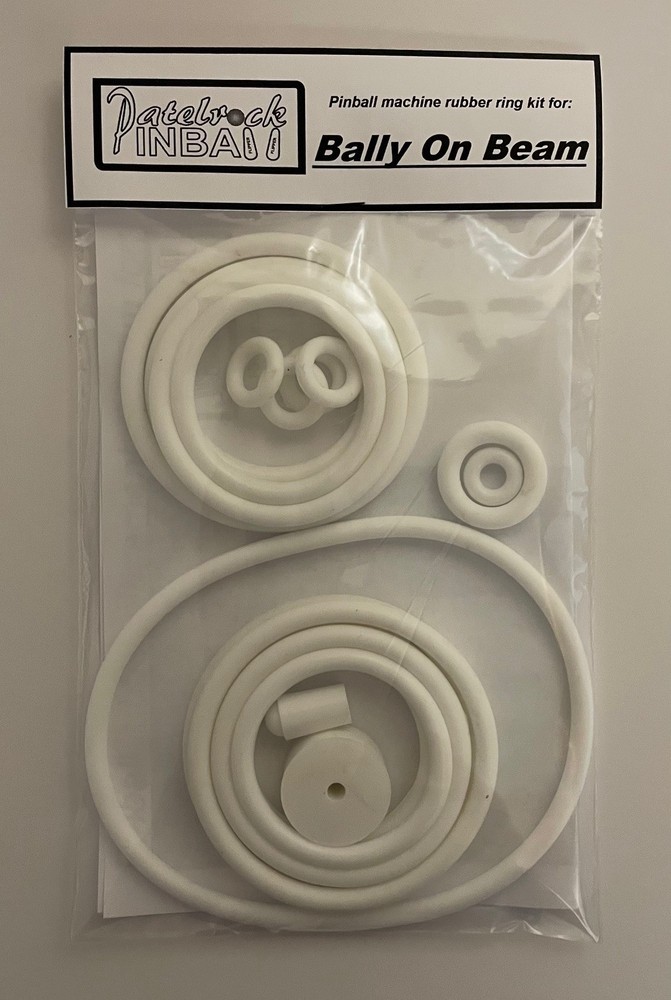 1969 Bally On Beam Pinball Machine Rubber Ring Kit