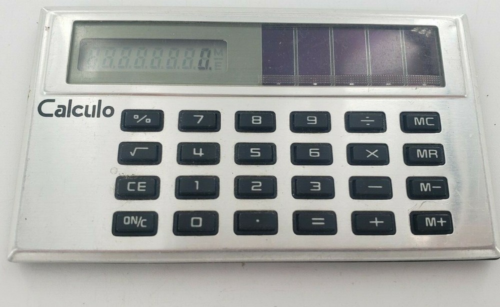 Calculo Solar Cell Calculator (T-1)