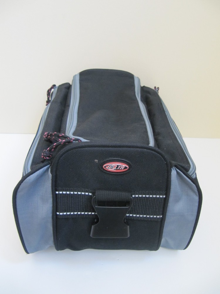 DELTA Trunk Bag Black & Beam Rack Klick Fix/Quick Release.