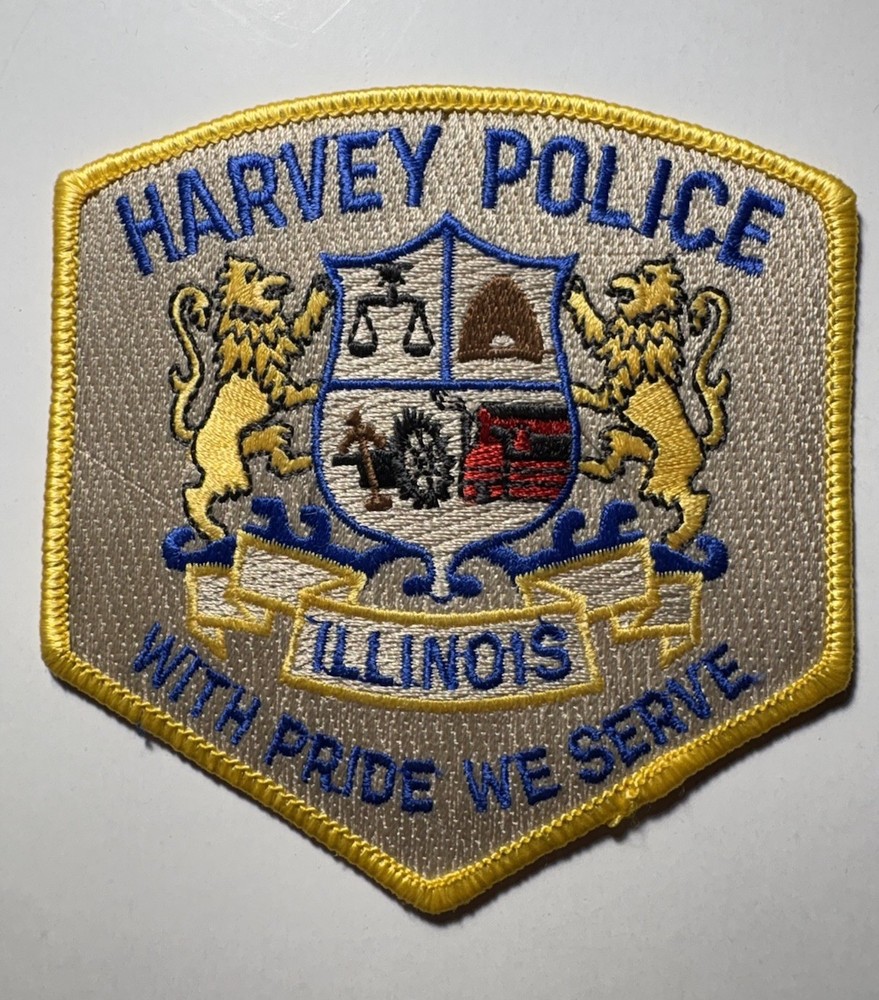 Harvey Illinois Police Patch