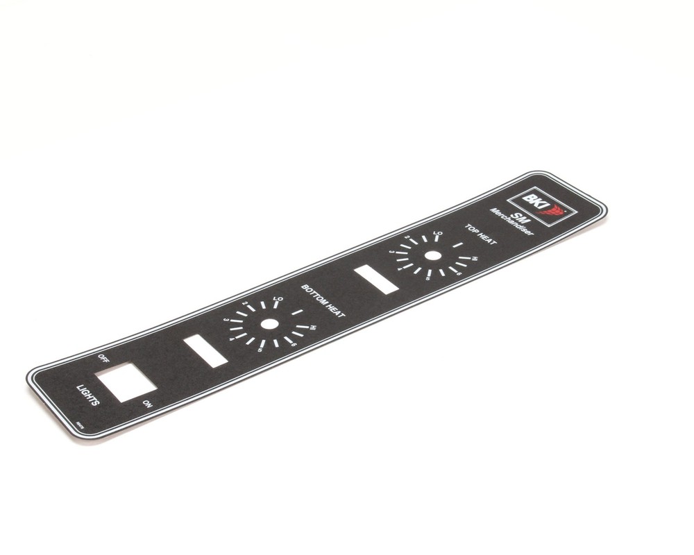 Bki Decal, Control Panel, Sm N0476 - Genuine OEM Replacement Part