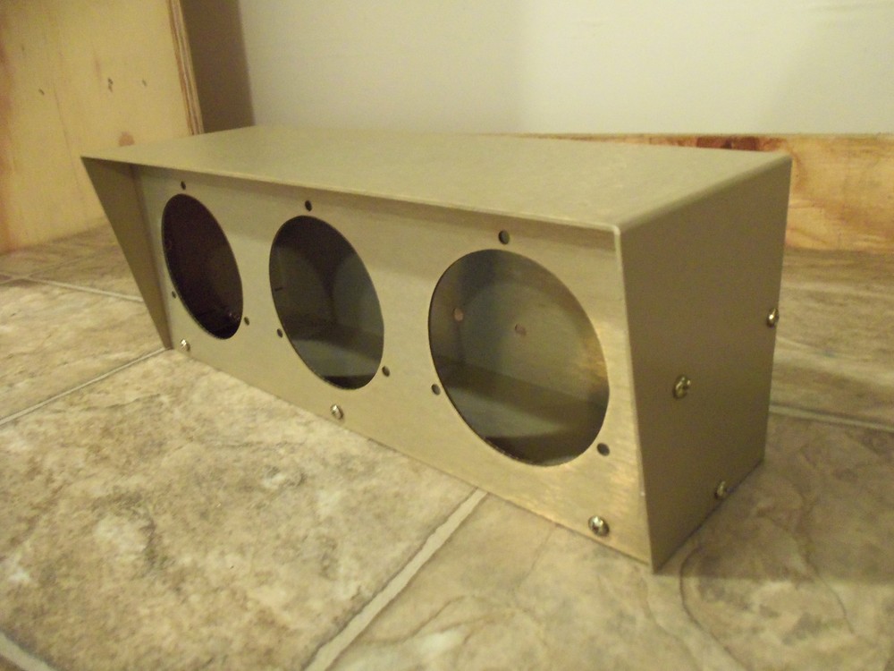 Bird 43 Thurline Element Wattmeter Volt, Amp, Multi Meter, Face Meter Box Case