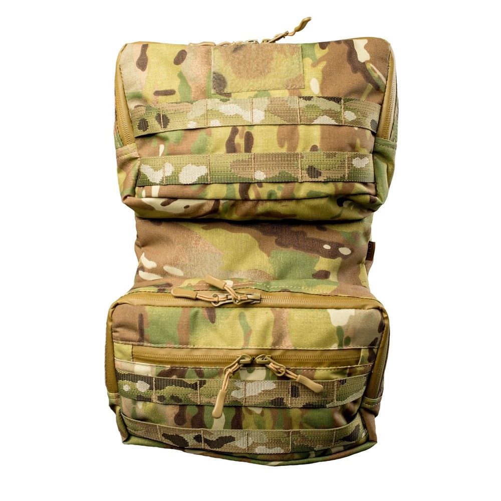 BLACK HOLE Assault Modular Backpack Multicam MTP Zip Panel MOLLE Tactical