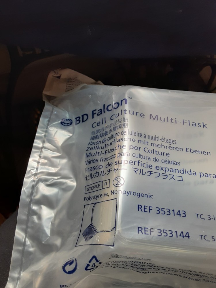 Falcon 875cm² Rectangular Cell Culture Multi-Flask, 5-layer Vented (1 Pack)