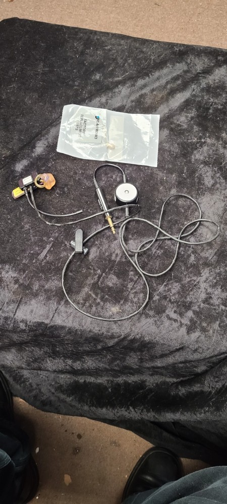 Plantronics MS 50/T30 Aviation Operator Headset Mic Microphone