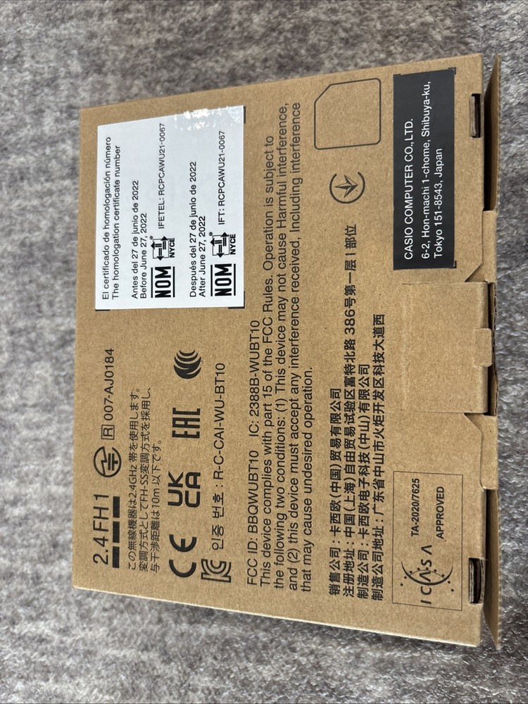 Casio WU-BT10 Wireless Bluetooth MIDI/Audio Adapter