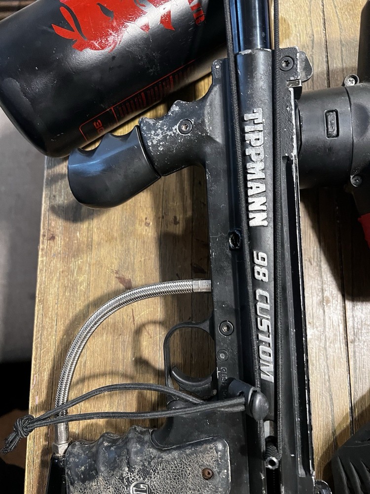 Tippmann 98 Custom GI Mask And Tank Tested!!