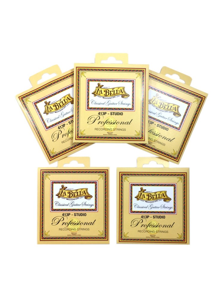 La Bella Guitar Strings 5 Sets Classical Professional Series 413P - Studio