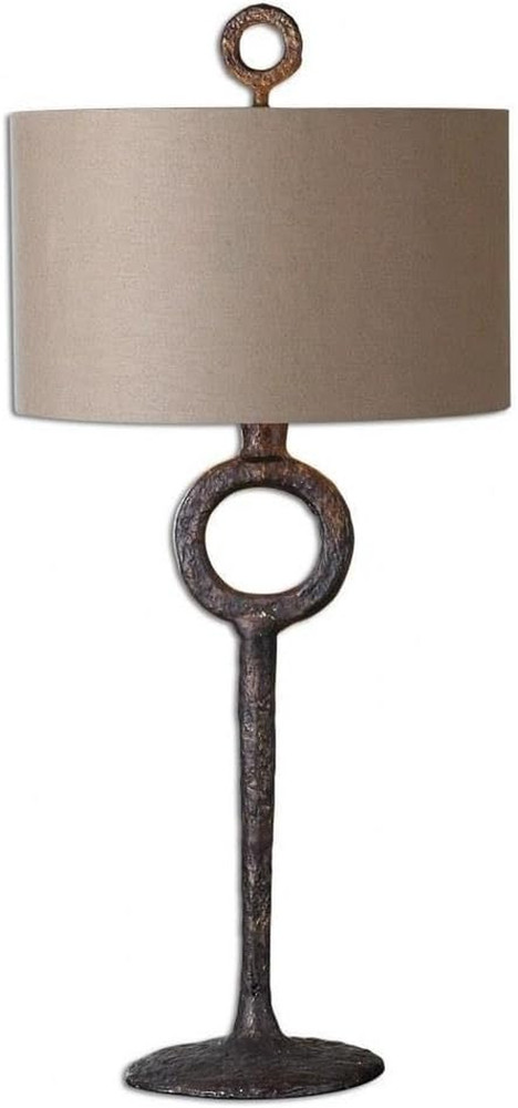 Ferro 1-Light Table Lamp - Stylish 16" Wide & Deep Accent Light
