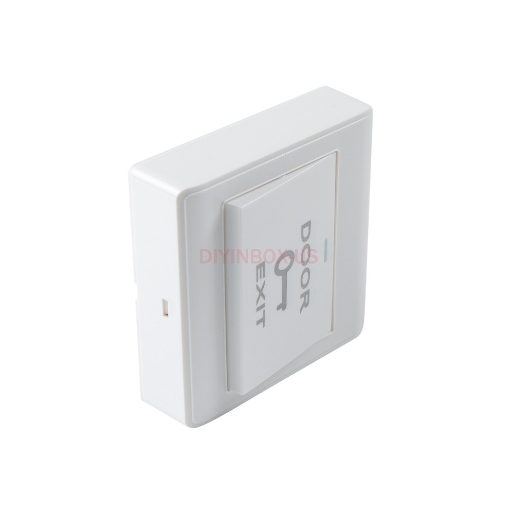 2-pcs Door Lock Exit Button Push Release Switch Panel for Access Control System