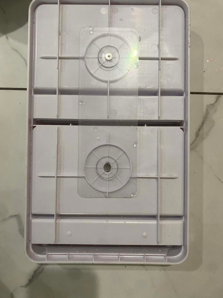 2 Tier Folding Wall Shelf for Bathroom 90° Fold Up Wall Mount