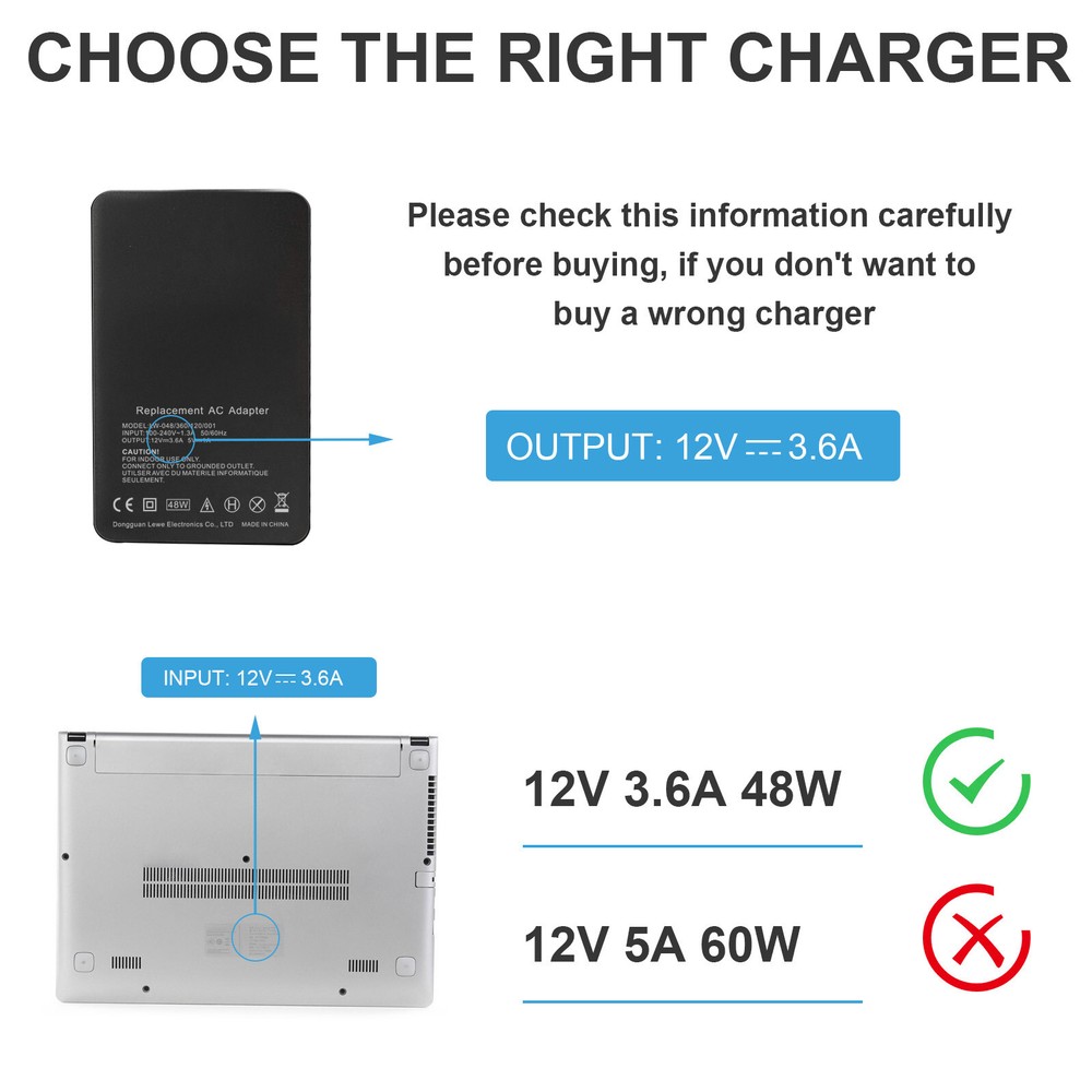 For Microsoft Surface 2 3 /Pro 1 2 /Book/ RT/ Power Charger AC Adapter