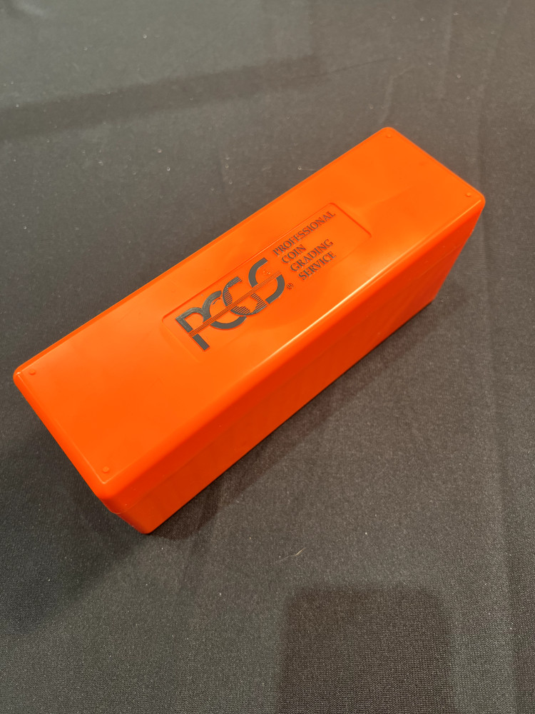 Orange PCGS Storage Box Basketball Commemorative