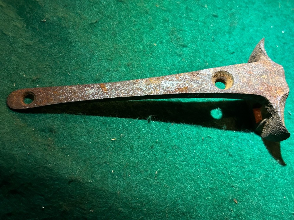 Vintage 5 1/4" double barrel muzzleloader shotgun tang