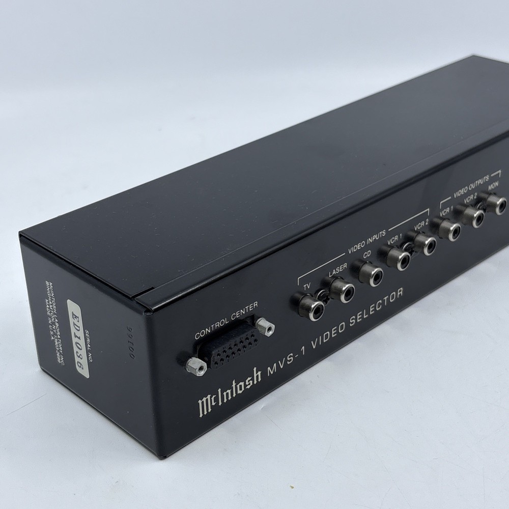 McIntosh MVS-1 Video Selector Control Center *Untested*