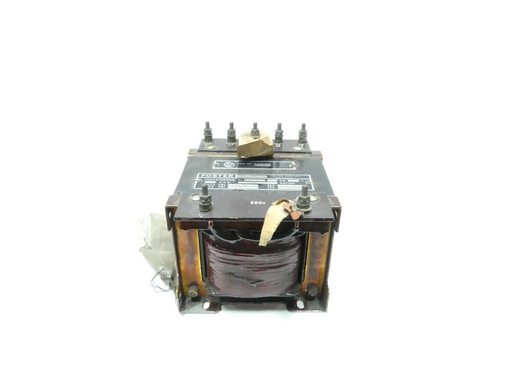 Foster FT1943 Voltage Transformer 1ph 1.5kva 550v-ac
