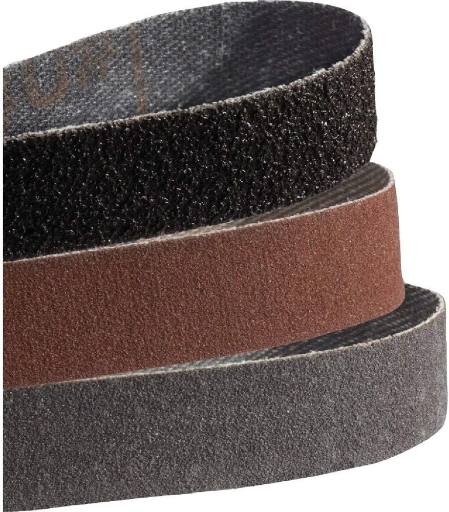 Versatile Replacement Sharpening Belts - 80, 240, 600 Grit, Smooth Transitions