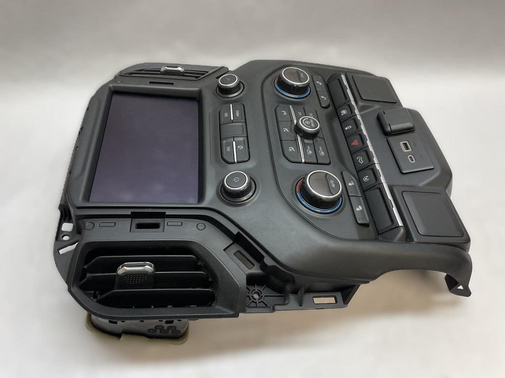 2019 CHEVY SILVERADO RADIO CONTROL PANEL w/DISPLAY CLIMATE CONTROL 84569064