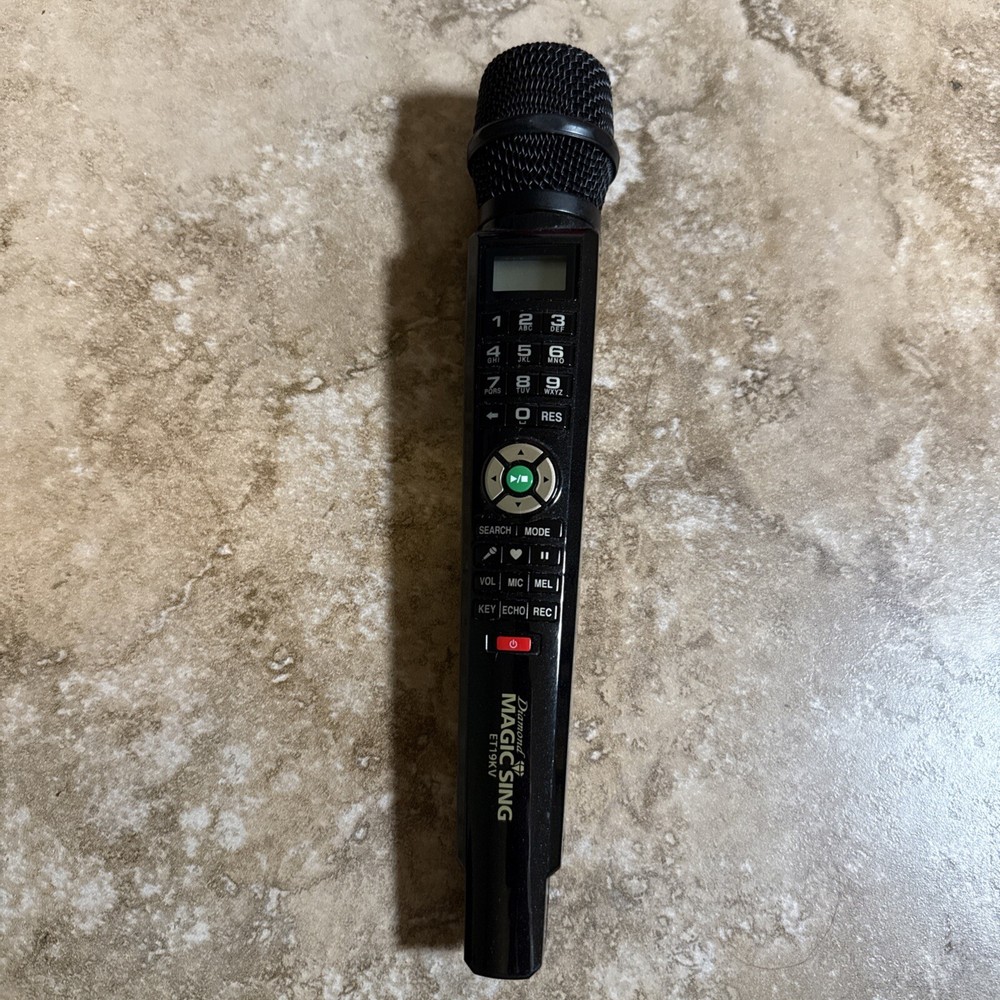 Diamond Magic Sing ET19KV Wireless Karaoke  Add-On/Replacent Microphone Working